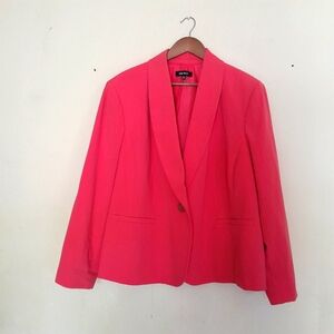 NINE WEST Women's Peach Button Blazer SIZE 20W